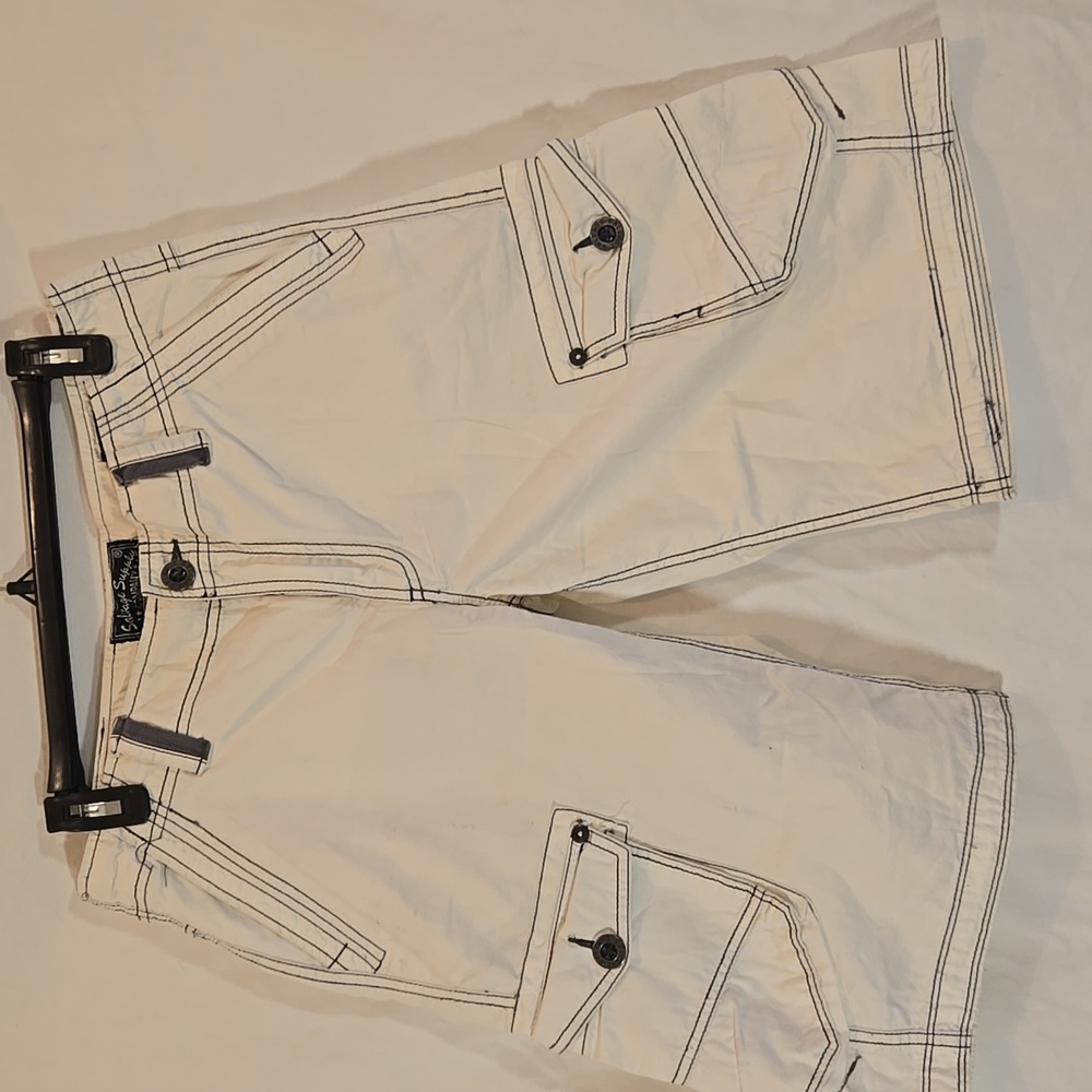 Salvage Supply Co. SLVG Cargo Shorts Size 30 24" Outseam